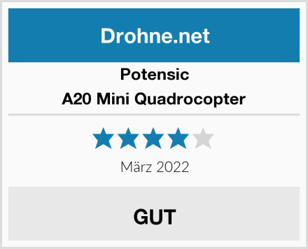 Potensic A20 Mini Quadrocopter Test