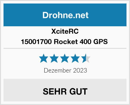 XciteRC 15001700 Rocket 400 GPS  Test
