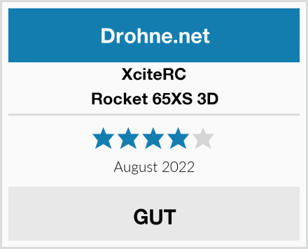 XciteRC Rocket 65XS 3D Test
