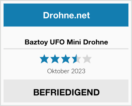  Baztoy UFO Mini Drohne Test