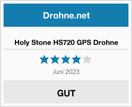  Holy Stone HS720 GPS Drohne Test