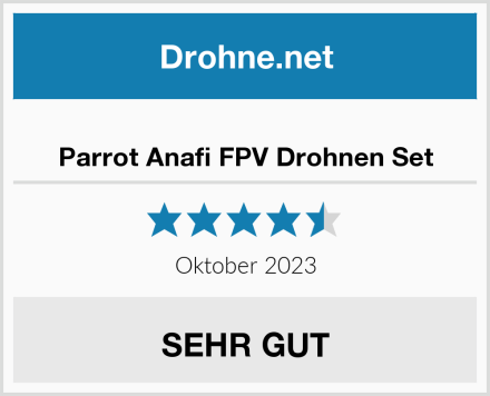  Parrot Anafi FPV Drohnen Set Test