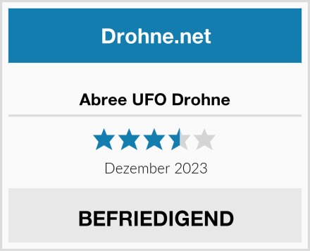  Abree UFO Drohne Test