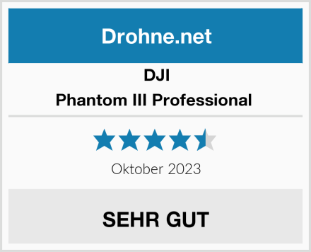 DJI Phantom III Professional  Test